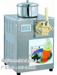 供应台式小型冰淇淋机,小型冰淇淋机，,松原百诚润和机电提供0438-6135185