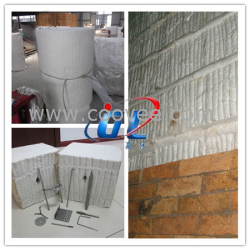 隧道窑建设厂家施工吊顶1400含锆保温棉