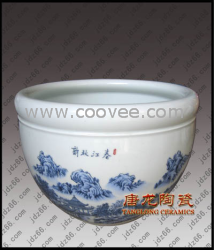 春节礼品大缸陶瓷大缸，鱼缸，商务馈赠大缸