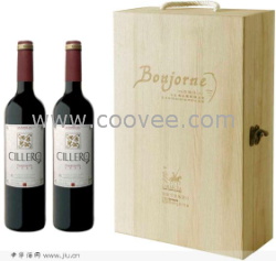 供应2010年给力的红酒木盒，双支红酒木盒，双支翻盖红酒木盒