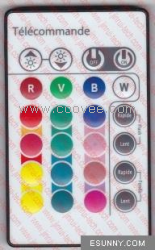JRM012-24键遥控器，调光遥控器，RGB遥控,24键遥控器 批号-48222