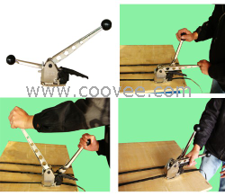 依利达ST-25手动免扣打包机/免扣钢带打包机★韶关热溶胶机★四会热收缩机★开平条形码打码机★汕头缓