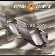 供应美国Cobra品牌硬质整体硬质合金三刃钻