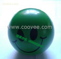 供应笑脸PU球 PU笑脸球 微笑PU球