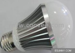 高亮度LED5W铝材球泡灯