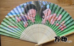 供应纸扇折扇，纸扇印刷，广告扇子，广告纸扇，折扇厂家，工艺扇子
