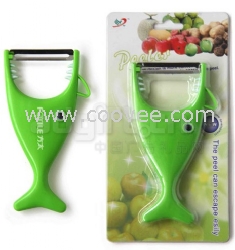 塑料柄削皮刀 塑料削皮器 瓜果刨皮刀