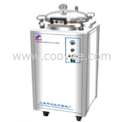 翻盖式自控型不锈钢立式压力蒸汽器