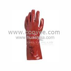 PVC 红色手套