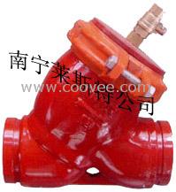 销售沟槽式Y型过滤器