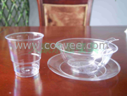 航空水晶餐具 久康一次性餐具
