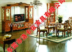 洛卡依 美式乡村家具 实木家具 别墅家具