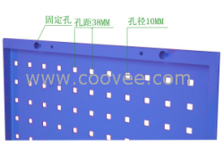 洞洞挂板扳手架方孔挂板长孔挂板百叶挂板