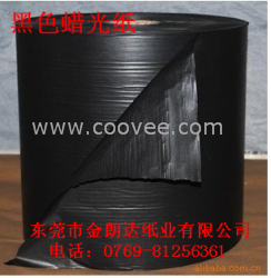 供应福建30g黑色蜡光纸油蜡纸半透明纸