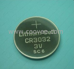 供应CR3032纽扣电池 深圳厂家 3V