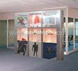 批发杭州拉网展架 样品展示柜