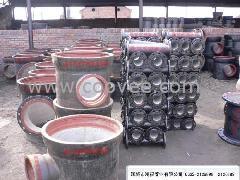 两承单盘三通，球墨铸铁管三通，dn700