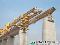华中建机供应高速铁路架桥机 900T