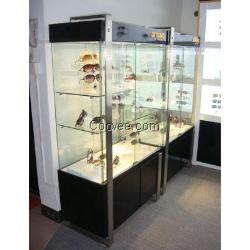 加工定制眼镜展柜 亚克力展架 木质展柜&mdash;宜店展示