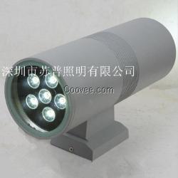 6&times;2W大功率壁灯 户外暖白光LED壁灯