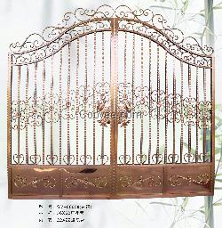 欧式不锈钢离子镀庭院大门SM-8003S