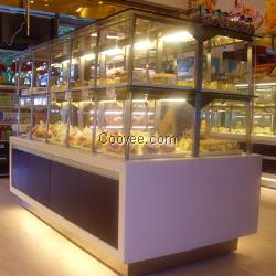 【供应】食品柜 木质展柜 玻璃展柜&mdash;厦门宜店展示