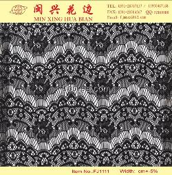 蕾丝布批发 黑色蕾丝料蕾丝绣花布 蕾丝花