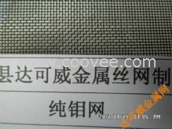 钼网|钼丝网|钼丝编织网|钼丝方孔网