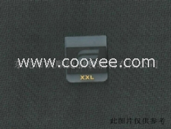 PVC胶章，PVC商标，PVC背面带胶