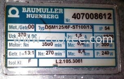 BAUMULLER包米勒伺服电机