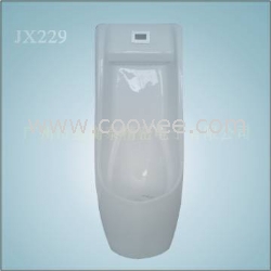 陶瓷小便斗带感应冲水器 JX229