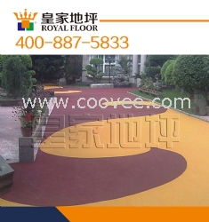 河南防城市内涝彩色透水地坪每平米价格？