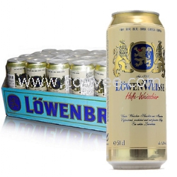 提供大量德国啤酒卢云堡狮牌麦白啤酒