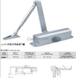90&deg;不定位闭门器力进关门器，液压闭门器
