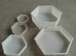 六棱块护坡模具  空心六角护坡模具