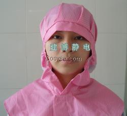 防静电帽/防尘帽/特殊披肩帽/白色防护帽