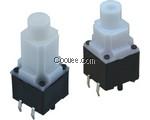 东莞市韩晶电子插脚防水轻触开关
