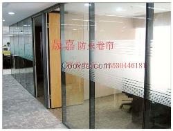 无机布90&deg;转角防火卷帘_防火卷帘厂家