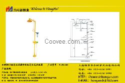 供应不锈钢+ABS自动过滤净化级复合式洗眼器