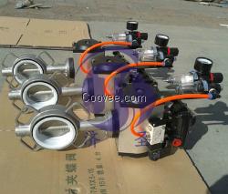 D671F46-16C气动不锈钢衬氟蝶阀