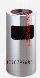 南京不锈纲垃圾箱，钢木结构，环卫垃圾桶热