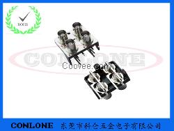 BNC-2*2视频连接器 BNC视频插座