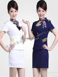 定做空姐服_成都空姐服定做_空乘人员服装