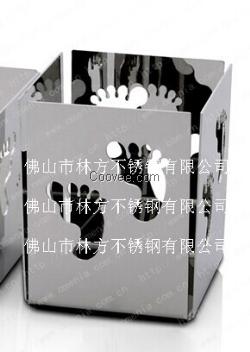不锈钢摆件 不锈钢笔筒 脚丫笔筒