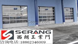 奔驰汽车4S店透明提升门厂家