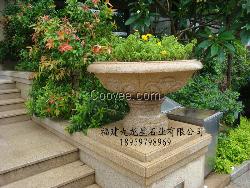 黄锈石花钵厂家 花钵批发 花钵定做