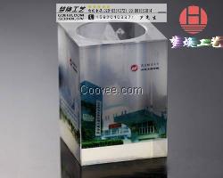 广州水晶笔筒定制