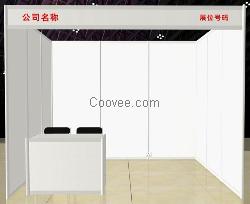 八棱柱标摊展位租赁&middot;围挡隔断展板租赁