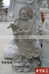 达摩祖师石雕，惠安寺庙佛像石雕