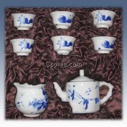 中秋送礼茶具 陶瓷茶具定制 景德镇茶具
